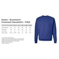 thumbnail image 2 of Hanes Unisex Ecosmart Crewneck Sweatshirt Hanes Sweater for Men Hanes Long Sleeve Tee for Women White Top Black Tee Grey Shirt for Her All Color Casual Sweater for Him, 2 of 3