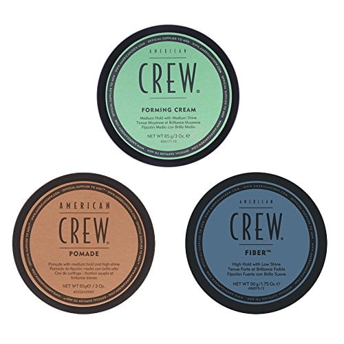 american crew men's complete 3 piece hair grooming kit