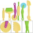 thumbnail image 4 of Juguete de aprendizaje para niños, 6 piezas de arcilla plástica, kit de masa para niños, muy versátil, 4 of 8