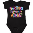 thumbnail image 3 of Inktastic Everything is Gonna be Alright Inspirational Quote Boys or Girls Baby Bodysuit, 3 of 5