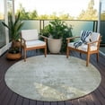 thumbnail image 6 of Addison Rugs Chantille Indoor/Outdoor Transitional Abstract Linen Washable Round Rug, 8' x 8', 6 of 6