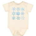 thumbnail image 3 of Inktastic Winter Snowflakes Boys or Girls Baby Bodysuit, 3 of 5