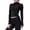 Black, variant on EDFBUYKRS Black Women's Long Sleeve T-Shirt, Long Sleeve Shirts for Women Womens T Shirts Long Sleeve Crew Neck Shirts Basic Tee Sort Comfy Printed Tops Blouse,Women's Long Sleeve T-Shirt M