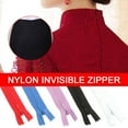 thumbnail image 2 of Invisible Zippers DIY Nylon Coil Zipper For Sewing Clothes Accessory D709, 2 of 9