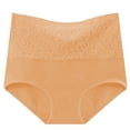thumbnail image 2 of Wancir High Waisted Underwear for Women Tummy Control Cotton Postpartum Plus Size Ladies Panties Briefs Pack, 2 of 3