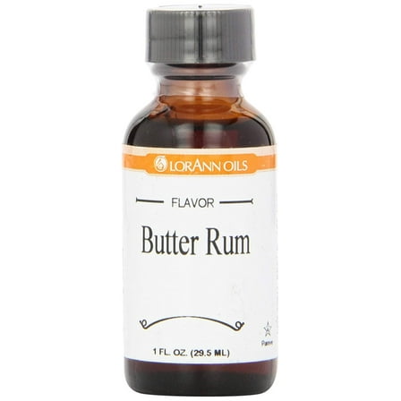 LorAnn Super Strength Butter Rum Flavor - 1 ounce bottle