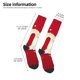 thumbnail image 2 of Fotbe Happy New 2025 Year Calcetas Divertidas Estampadas para Hombre y Mujer, Calcetas de Algodón hasta la Rodilla para Caminar, Correr, Enfermería y Embarazo, 2 of 6