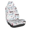thumbnail image 1 of Balery Dachshund Dog Puppy Funda de Asiento para Auto con Diseño - Cubierta Frontal Suave y Transpirable con Protector Antideslizante- 1 Unidad, 1 of 5