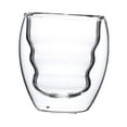 thumbnail image 3 of Drinking Glass Heat Resistant Insulated Double Walled Coffee Glass Tea Cup Glass, 3 of 9