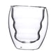 thumbnail image 4 of Tazas de café de doble pared,Taza de té de vidrio para café con aislamiento de doble pared,Taza de café de vidrio resistente al calor de 70 ml transparente,Vaso para beber Taza de café, 4 of 8