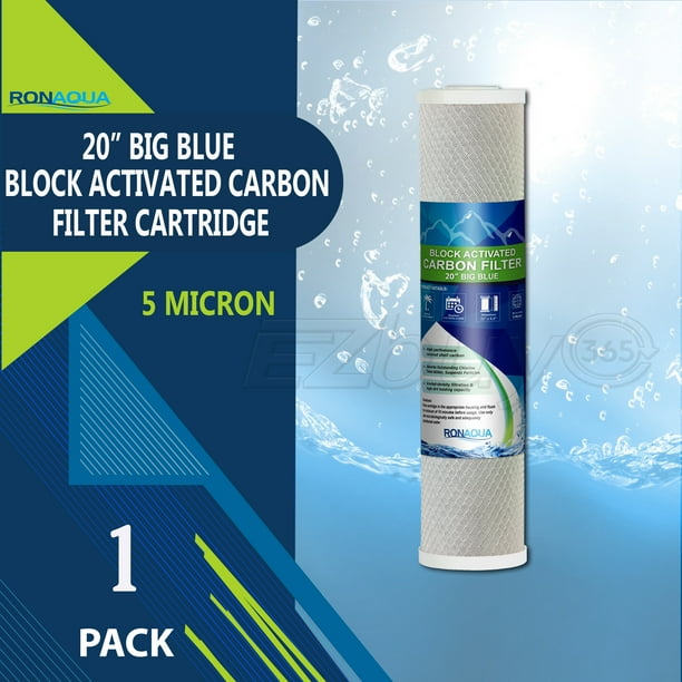 Big Blue CTO Carbon Block Water Filters 4.5" x 20" Whole House