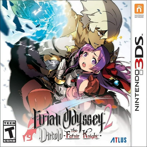 Restored Etrian Odyssey 2 Untold: The Fafnir Knight (Nintendo 3DS, 2015) RPG Game (Refurbished)