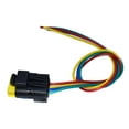 thumbnail image 3 of 4 Pin Fuel Pump Repair Kit Connector Wiring Harness For CITROEN PEUGEOT RENAULT, 3 of 7