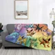thumbnail image 3 of Manta ligera con estampado de Pokémon de anime japonés para sala de estar, dormitorio, habitación de niños, manta cálida, regalo de Navidad, 3 of 5
