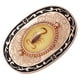 thumbnail image 2 of Cinturón de cuero Soledad con Hebilla de escorpión dorado, 2 of 7