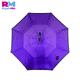 thumbnail image 3 of Sombrilla Paraguas Invertido Mango En Forma De C Doble Capa violeta oscuro Mediano, 3 of 7