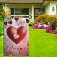 thumbnail image 4 of Happy Valentine's Day Garden Flags Hearts Garden Flag Valentines Flags for Outside Home Decorations, 4 of 8