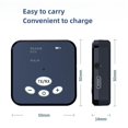 thumbnail image 2 of Bluetooth 5.0 Transmitter Receiver,HiFi Wireless Audio Adapter,2-In-1 Bluetooth Adapter,3.5mm Bluet, 2 of 5