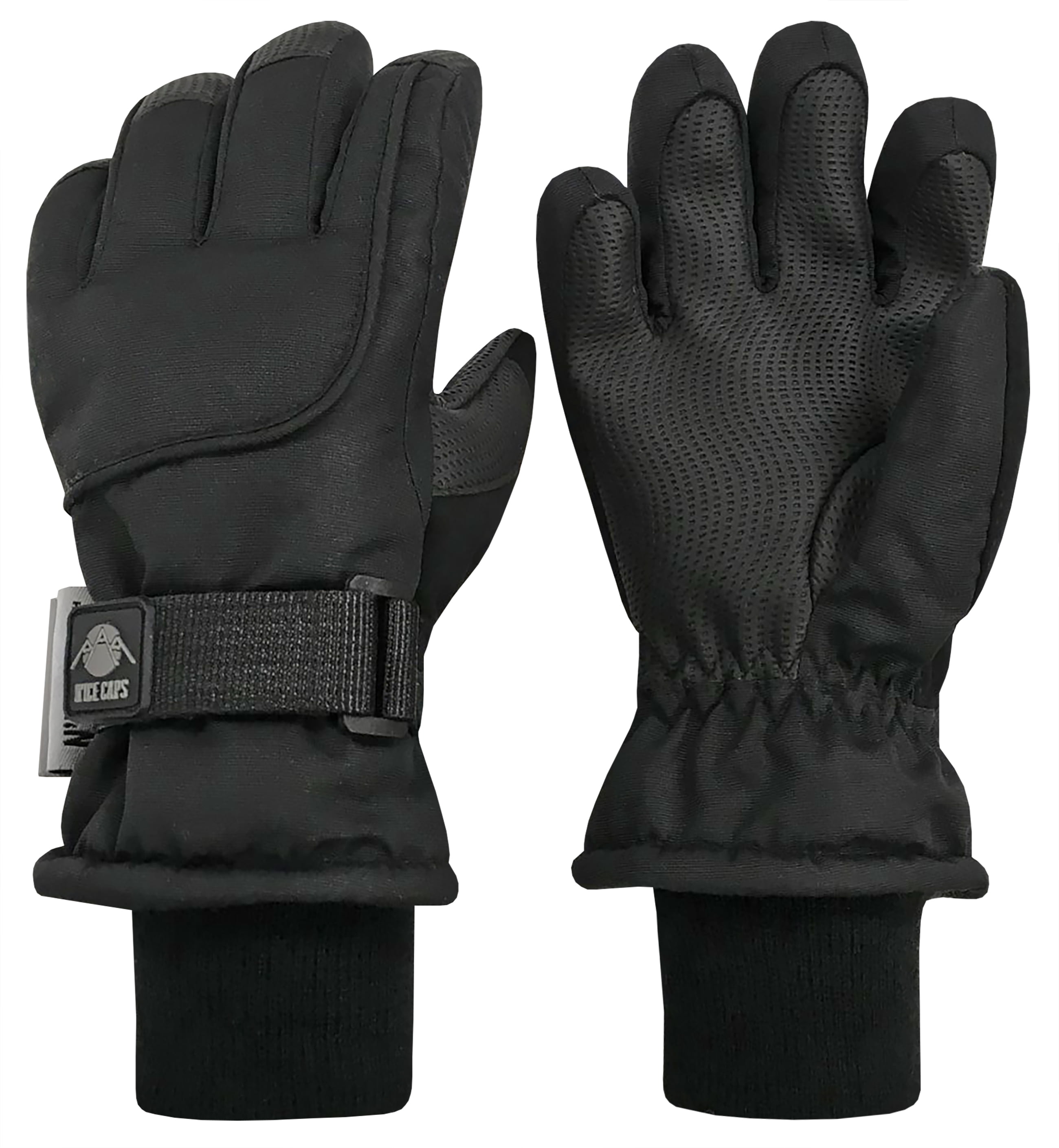 NIce Caps Kids Cold Weather Waterproof Camo Print Thinsulate Ski Gloves 