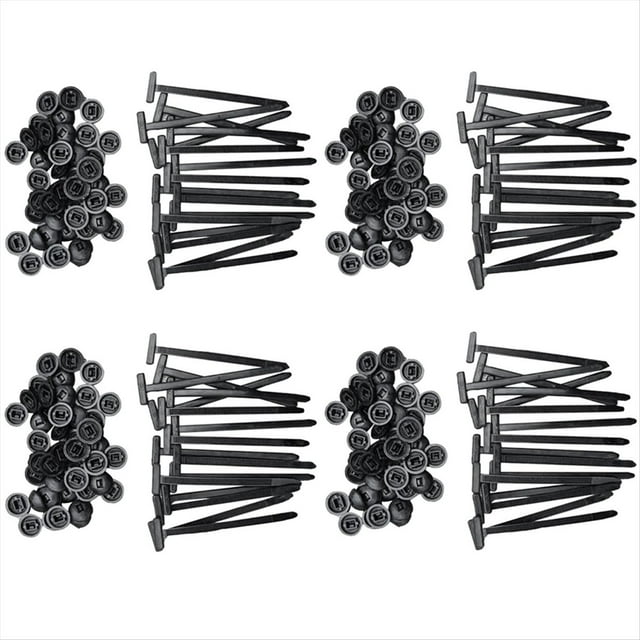 300 Bridas de Nailon Universales con Automático para Sujetar y Organizar Cables, con Hebilla de Pasador y Botón.
