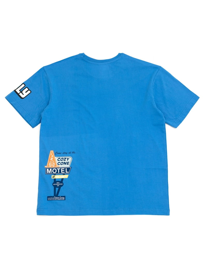 Disney Cars Men's Cosplay Short Sleeve T-Shirt Sally Cozy Cone