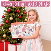Aijohnny Baby Doll Stroller Toys Set with 12 Baby Doll, Dining Chair, Accessories and 2 Sets Clothes, Baby Doll Toys for Kids 3-8 Gifts