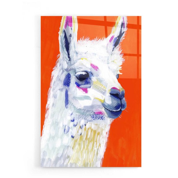 Epic Art 'Animal Party IV' by Victoria Borges, Acrylic Wall Art, 16"x24"