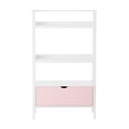 thumbnail image 4 of BYO Kids Ladder Bookcase with Drawer, Pink/White, 4 of 6