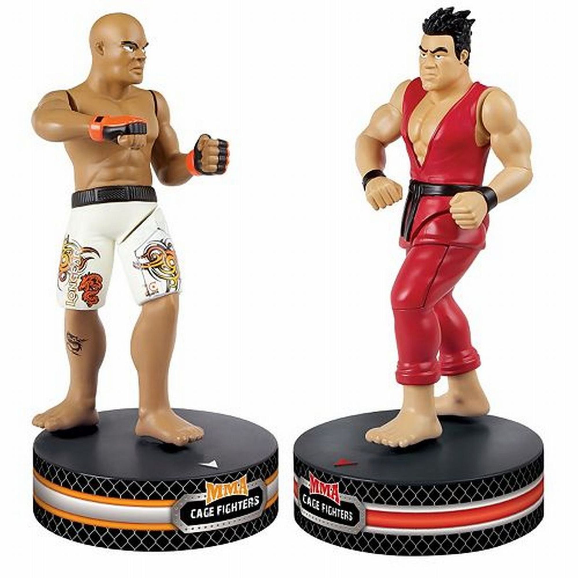 2 Player FIGHT! The Black Series Radio Controlled Spinning MMA Cage Fighters 