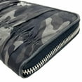 thumbnail image 5 of Pre-Owned Prada Camouflage Round Long Wallet, Nylon and Leather, Gray Black, 1M0506,... (Fair), 5 of 10