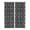 Black, variant on Black and White Kitchen Curtains 96 Inch Length, Modern Moroccan Geometric Abstract Art Grommet Top Bedroom Living Room Curtains, Light Filtering Cafe Curtain Drapes 2 Panels Set 104''x96''