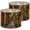 Color 1, variant on Linen Drum Lampshades Italy Tuscan Colorful Nature Scenic Modern Town Street Blue 13"x13"x10" Light Shade for Table Lamps Floor Lamps Drum Lamp Shades Lampshade Replacement Assembly Required