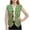 #162-Green, variant on hengsof Boys Girls Sequin Waistcoat Sleeveless Hip-hop Jazz Dance Stage Performance Costume Vest Tops