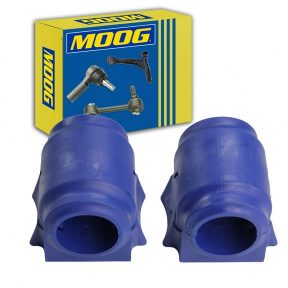 MOOG Front To Frame Stabilizer Bar Bushing Kit compatible with Ford F-150 3.5L 3.7L 4.6L 5.0L 5.4L 6.2L V6 V8 2009-2014