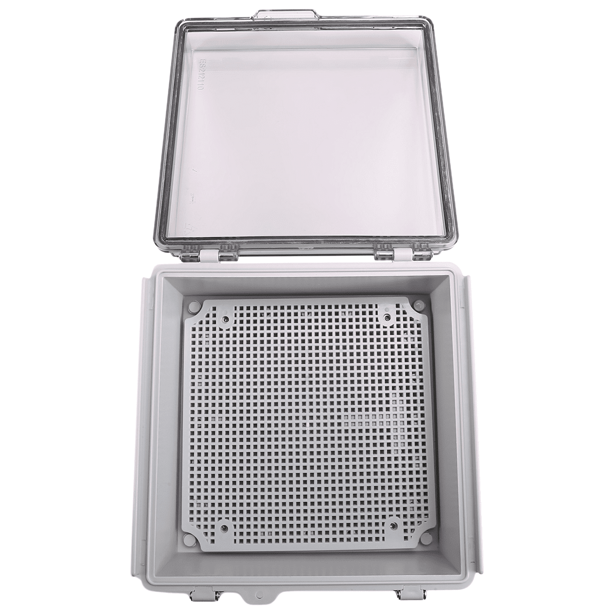 Clear Electrical Enclosure Box Outdoor Plastic Junction Box Weatherproof Electrical Box 210x210x100mm