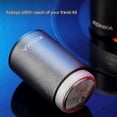 thumbnail image 2 of 2025 KONKA Mini Portable Razor Outdoor Waterproof Men Razor Black+1 Knife Head, 2 of 4