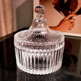 thumbnail image 2 of Crystal Jewelry Box Aromatherapy Container B (Jewelry Box, Crystal Storage Case), Glass Charge Bowl & Jewelry Storage Box, Home Aromatherapy Decorative Glass Container for Home Decor, by TINGXIN, 2 of 5