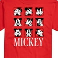 thumbnail image 3 of Mickey & Friends - Mickey Expression Grid - Men's Short Sleeve Graphic T-Shirt, 3 of 5