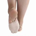 thumbnail image 2 of Gymnastics Shoes Professional Rhythmic Shoes Sport Soft Half Socks Ballroom Art Gym Socks Elastic Dance Shoes Knitted Roupa Sock, 2 of 5