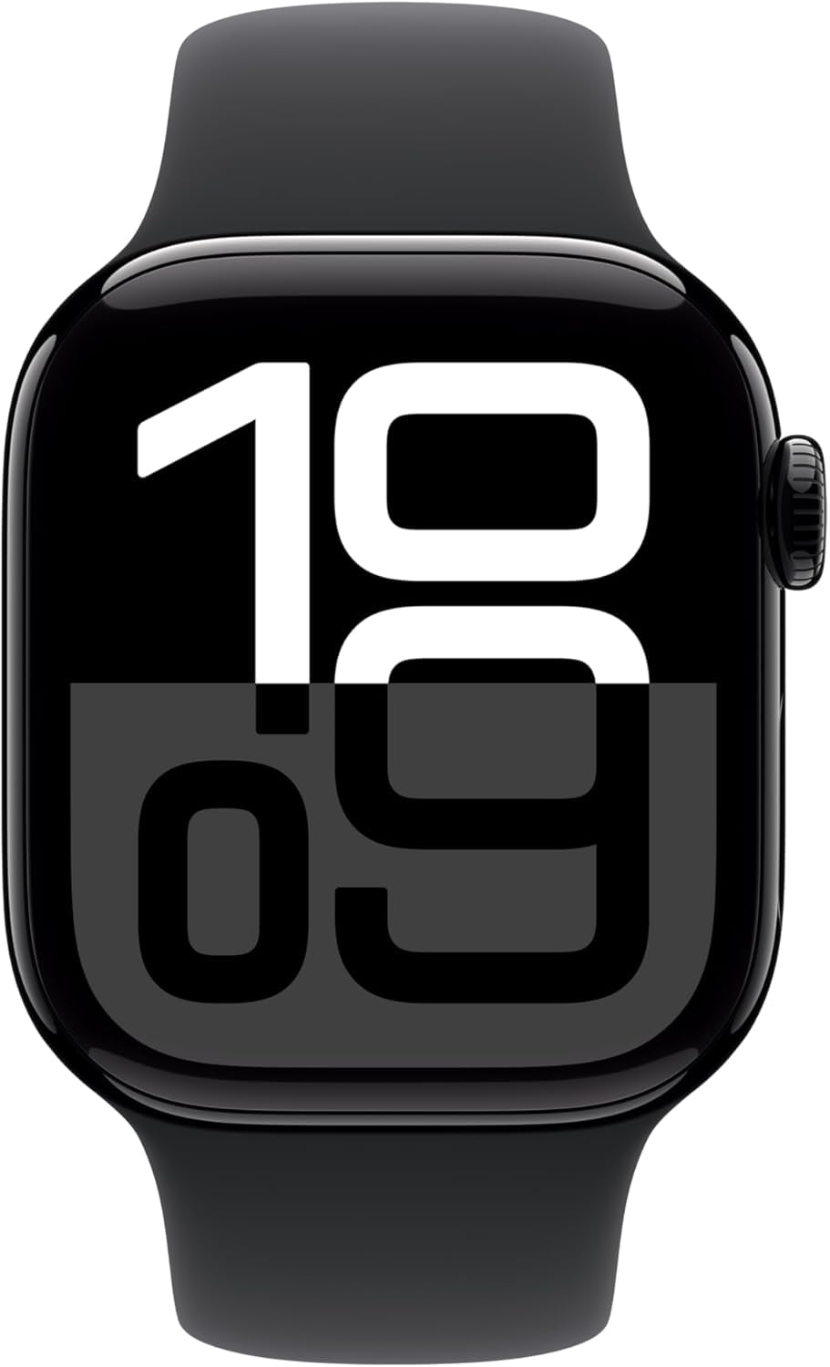 Apple Watch Series 10 GPS 46mm | Jet Black with Black Sport Band I