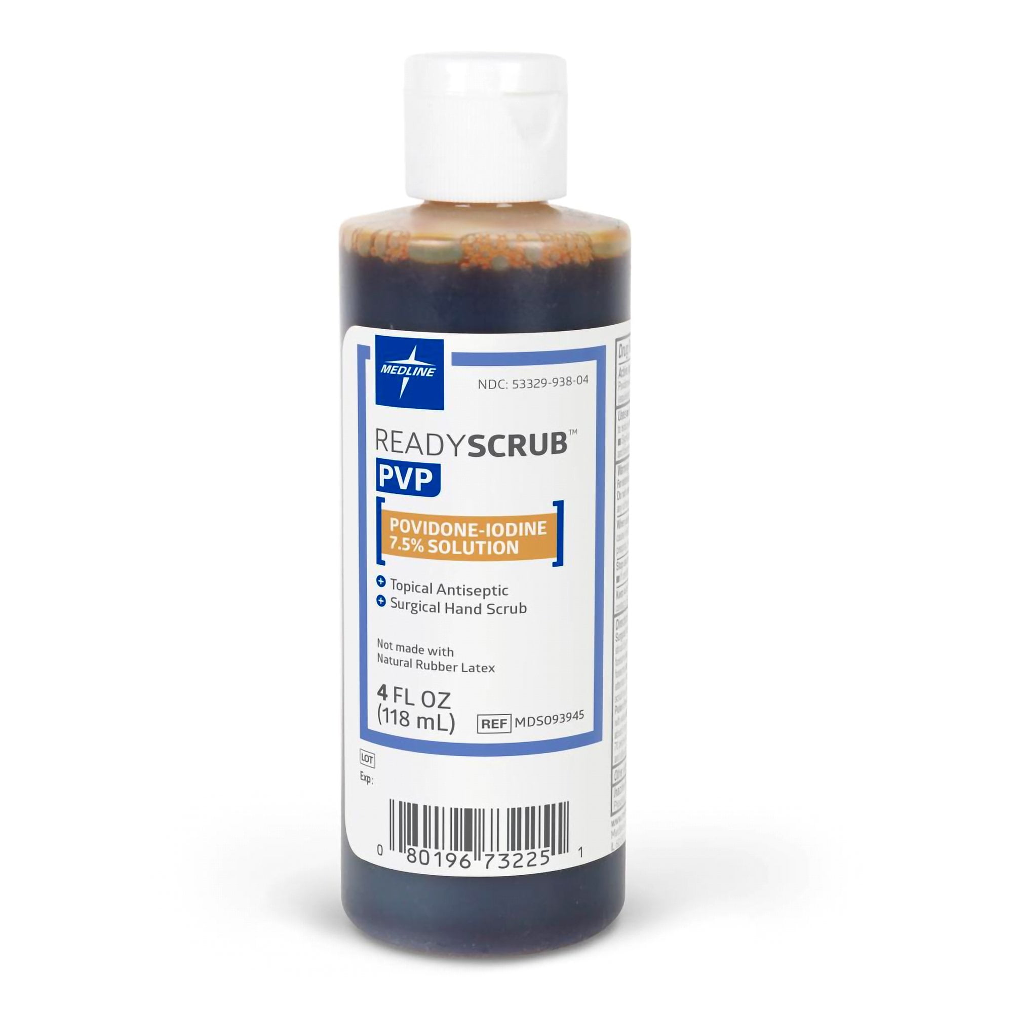Surgical Scrub Solution ReadyScrub™ 4 oz. Bottle 7.5 Strength Povidone