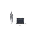 thumbnail image 4 of Homestyles Dolly Madison Wood Rolling Kitchen Cart in Black, 4 of 10
