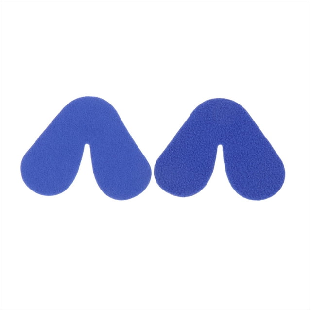 Paquete de 2 Almohadillas Nasales para Mascarilla CPAP, Almohadilla Nasal Universal, Almohadilla para Ventilador Antiarrugas, Acceso una la Tira Nasal