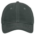 thumbnail image 3 of Yellow Rooster Male Thick Stitch Cotton Mens Baseball Cap Nickel/ Black OSFA, 3 of 3