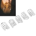 thumbnail image 1 of Dreadlocks de Perles, Poignets de Cheveux de Printemps Style Rétro Solide Antirouille pour Fête pour Hommes pour Femmes pour Mariage, 1 of 8