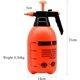 thumbnail image 2 of Pulverizador de alta presión de 2L con boquilla de latón ajustable, atomizador de bomba de alta calidad (2L) adecuado para plantas de hogar y jardín oso de fresa Electrónica, 2 of 5