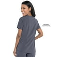 thumbnail image 4 of Urbane Performance Tailored Fit Super Stretch 3-Pocket Scrub Top for Women 9015, 4 of 6