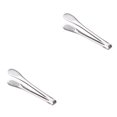 thumbnail image 3 of Pinza para alimentos Cateissary de acero inoxidable Plata 13x2.8 cm 2Conjunto, 3 of 6