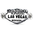thumbnail image 2 of Bling Jewelry Womens Welcome to Las Vegas Charm Bead Sterling Silver for European Bracelet, 2 of 4