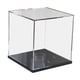 thumbnail image 4 of Vitrina de fútbol de acrílico con soporte para recuerdos de fútbol, ​​vitrina para juguetes Negro, 4 of 9